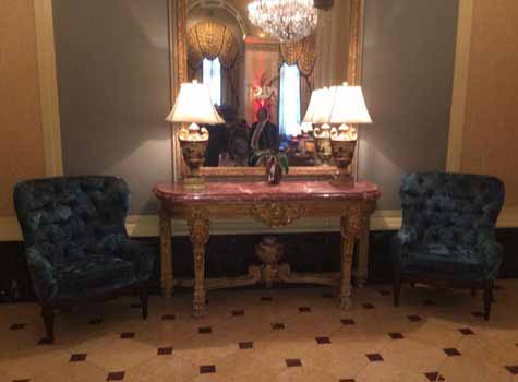 Hotel Lobby Sitting Area